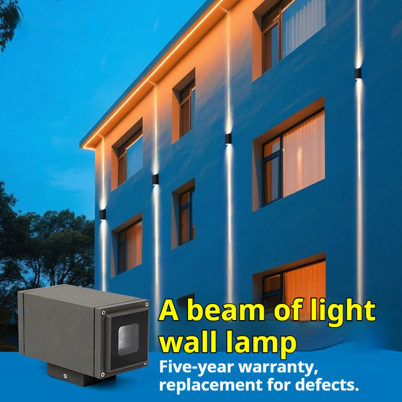 Lampe murale extérieure étanche Facade éclairage double tête