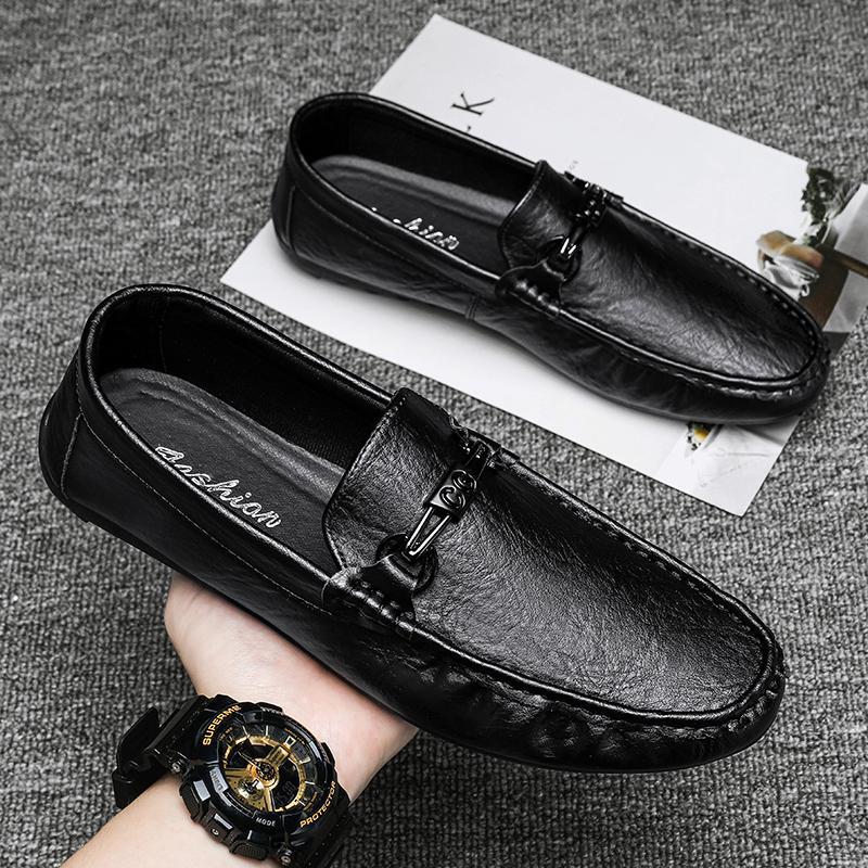 Men's Stylish Casual Slip-on Leather Shoes