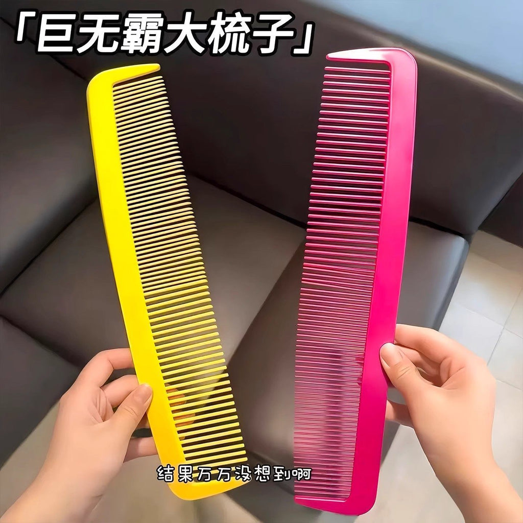 Comb de cheveux de nouveauté surdimensionné - Exagération de performance de scène Prop pour le stress créatif