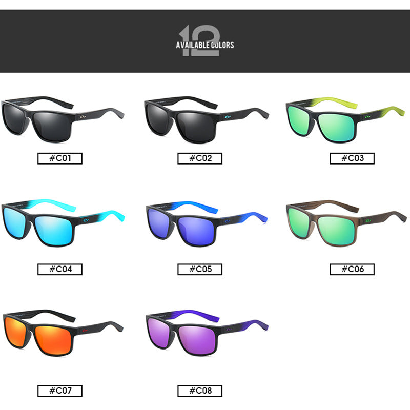 Lunettes de soleil polarisés de cyclisme sportif