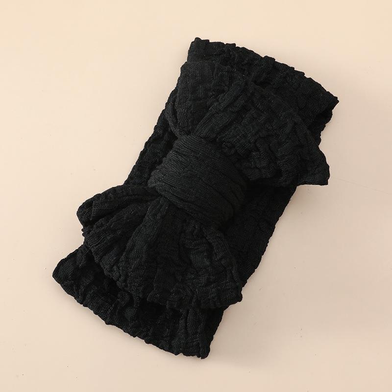 Bricolage Bowknot enfants bande de tête haute élastique