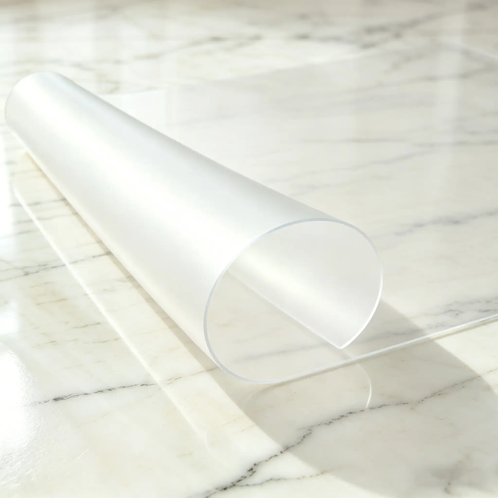 Tapis de sol en PVC givré -1.5mm imperméable antidérapant tapis de protection de sol pour cuisine