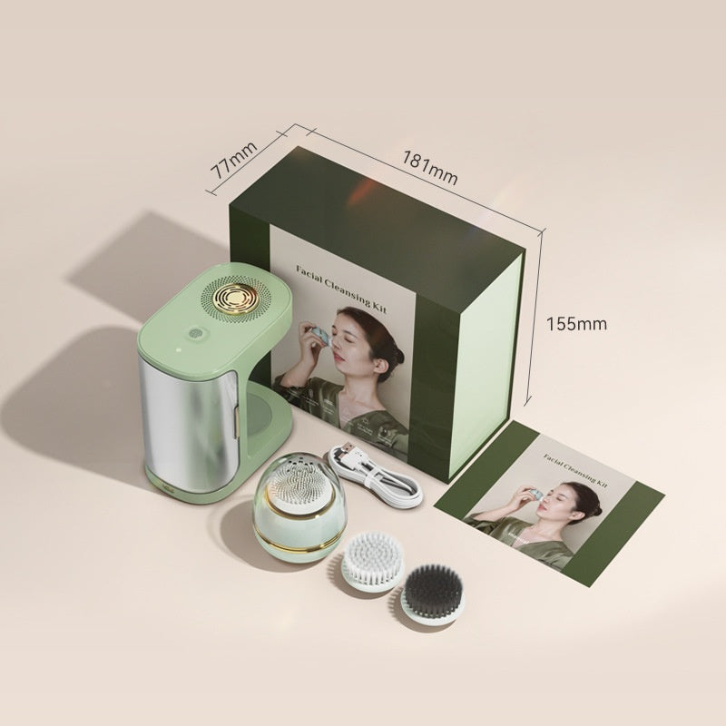 Nettoyer électrique visage visage lavage Silicone Instrument de beauté