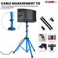 5 Basic Adjustable Speaker Tripod Stands – 40 to 72 Inches Height