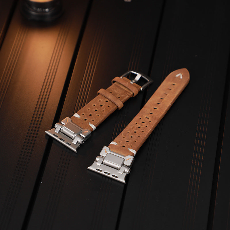 Style mécanique Cowhide Modifié Strap