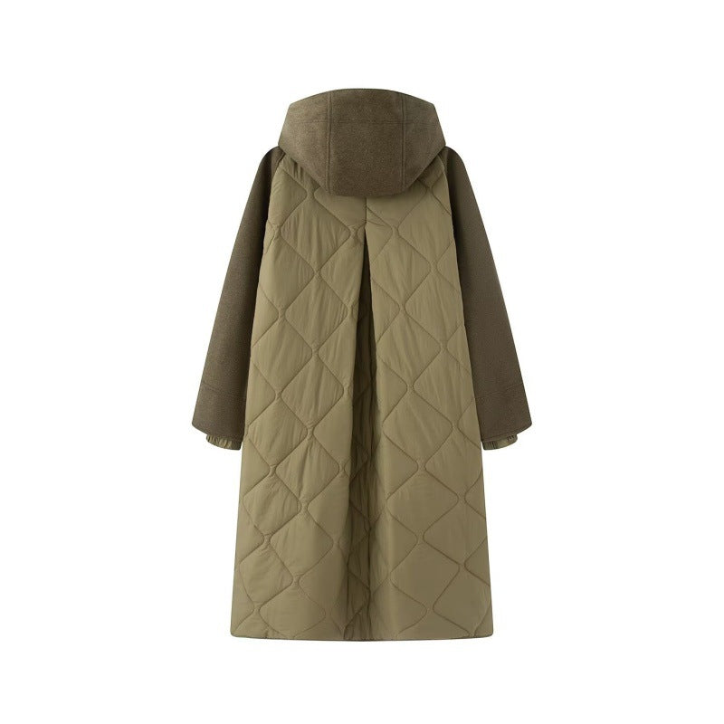 Manteau de Parka à capuchon pour femmes européennes et américaines