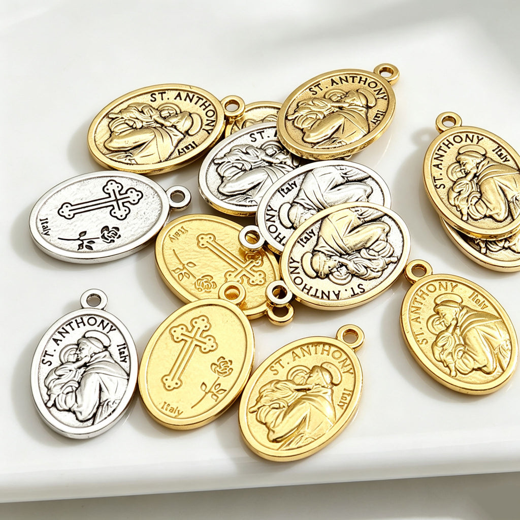 Accessoire Pendentif Rosary Vintage Personnalisé