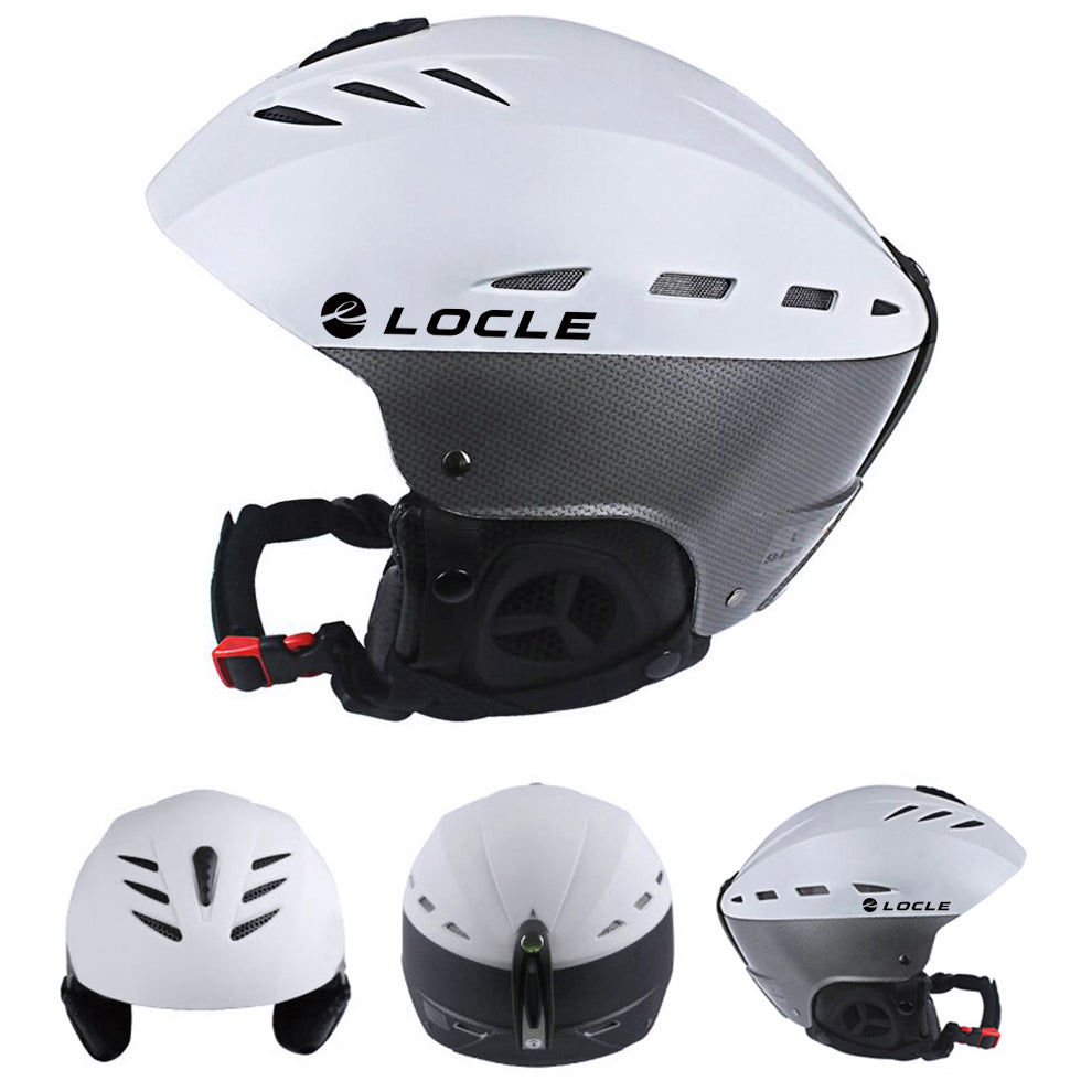 Casques de neige chauds et anticollision pour hommes et femmes