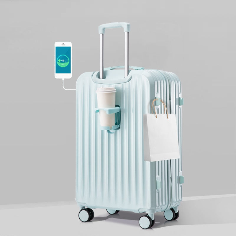 Valise de roulement multidirectionnelle et silencieuse