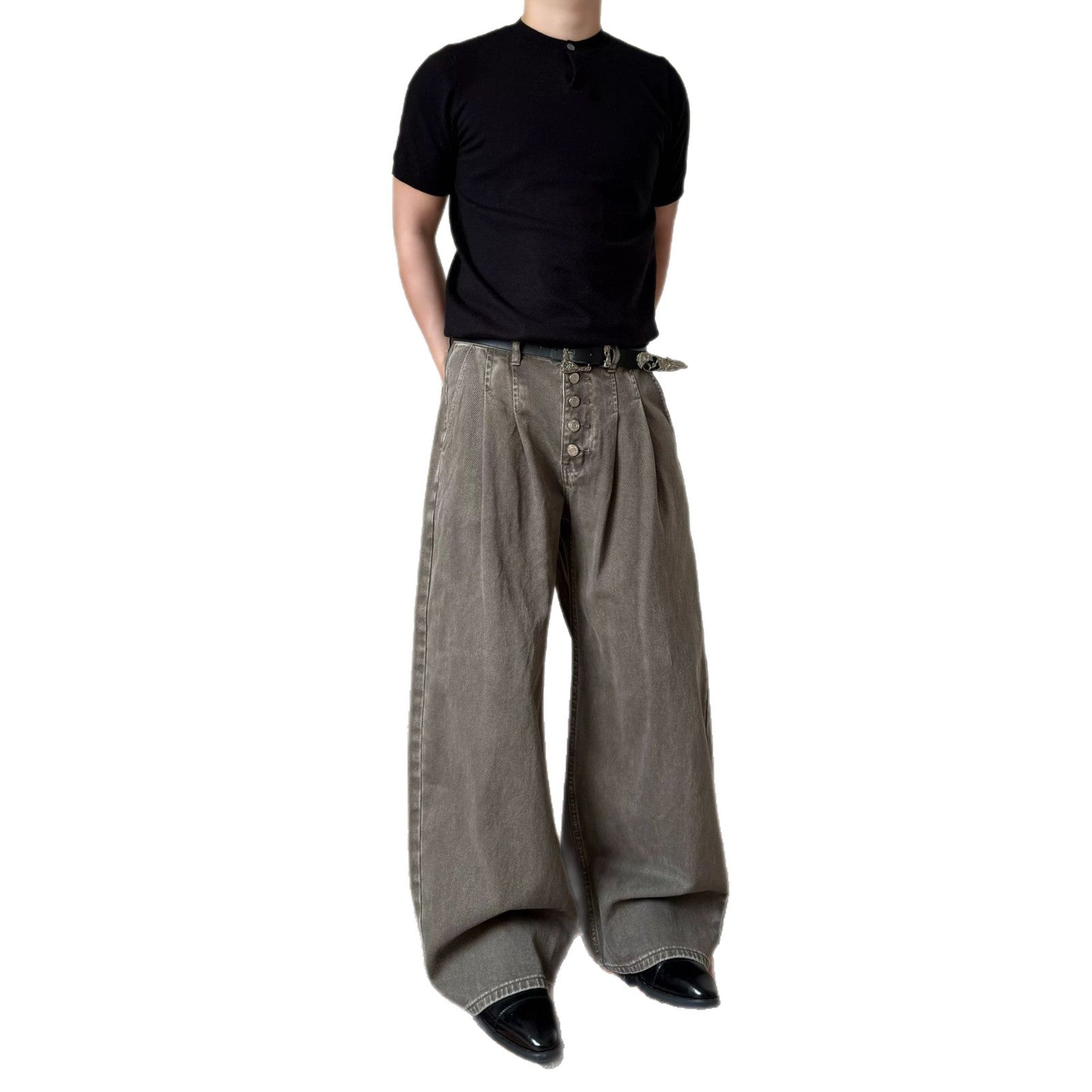 Pantalons pour hommes à jambes droites