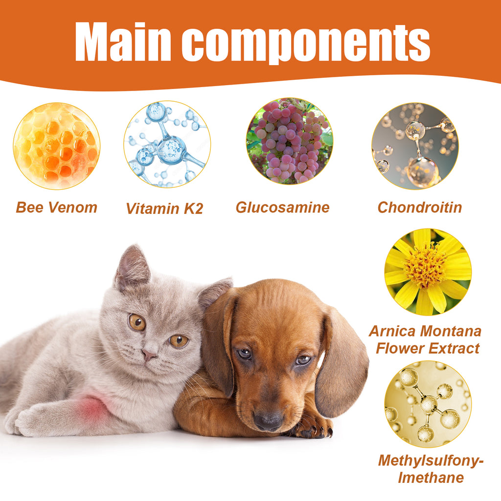 Huile de joint d'abeille pour chiens et chats