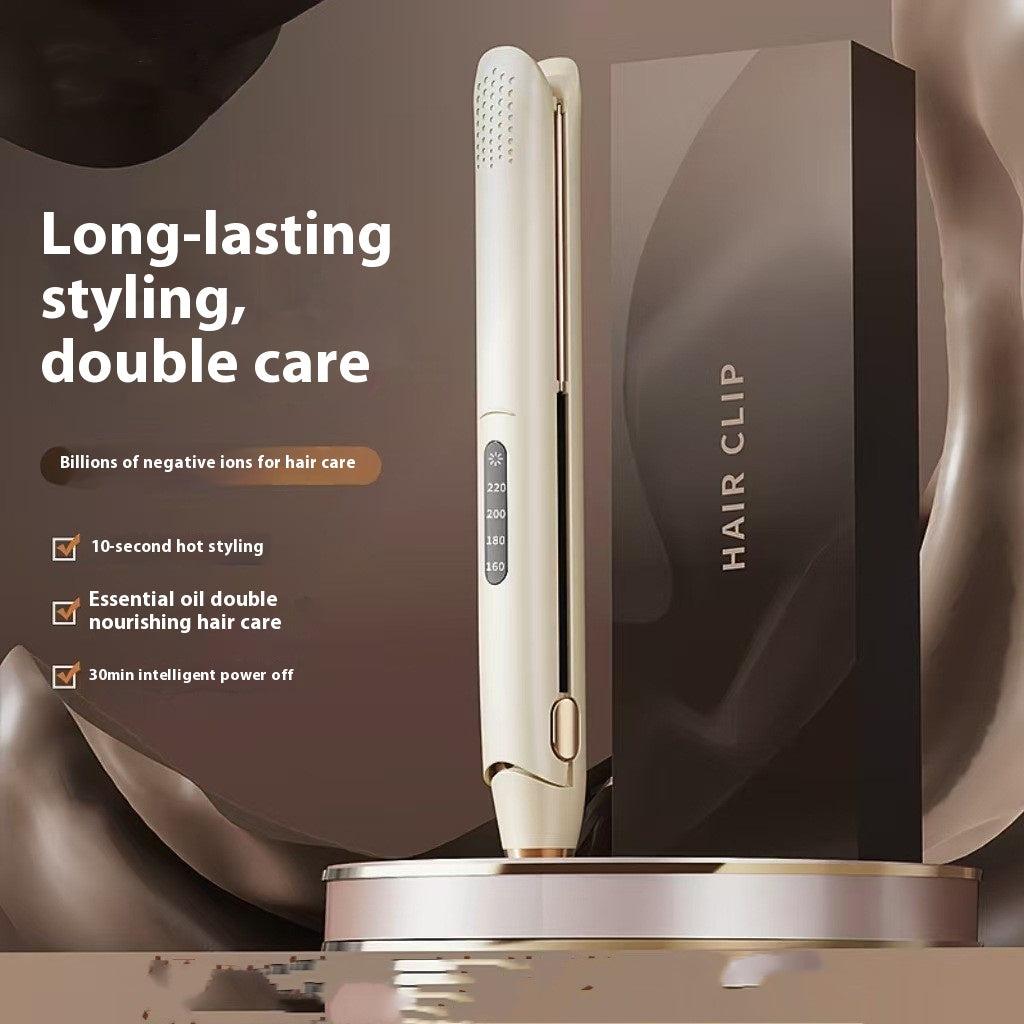 LCD écran Lisser les cheveux Contrôle de température multipaires double usage