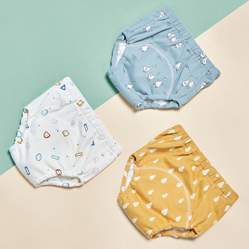 Pure Cotton Breathable Baby Training Pantalons Couches
