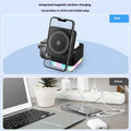 Chargeur 3-en-un sans fil multifonctionnel Chargeur de radiotéléphonie mobile 15W