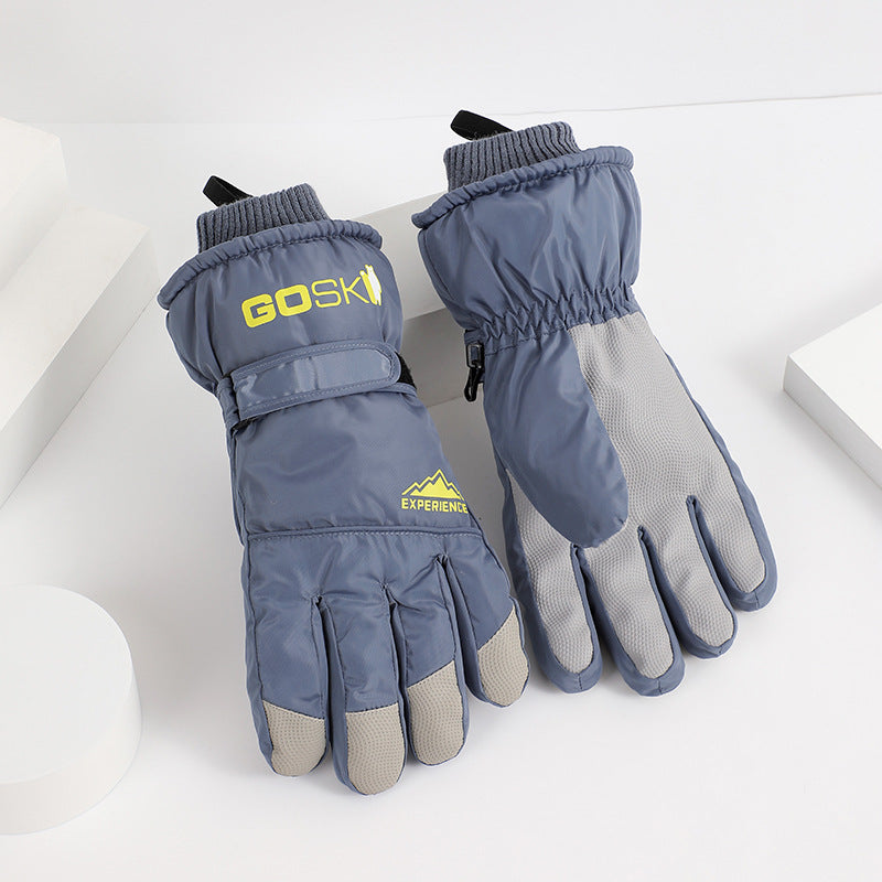 Gants imperméables à l'hiver Ski chaud Gants à l'épreuve du froid