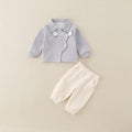 Cotton de bébé garçon Tops Casual Outerwear Spring Deux-Piece Set