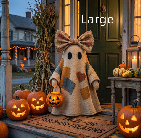 Patchwork Ghost Décoration d'Halloween