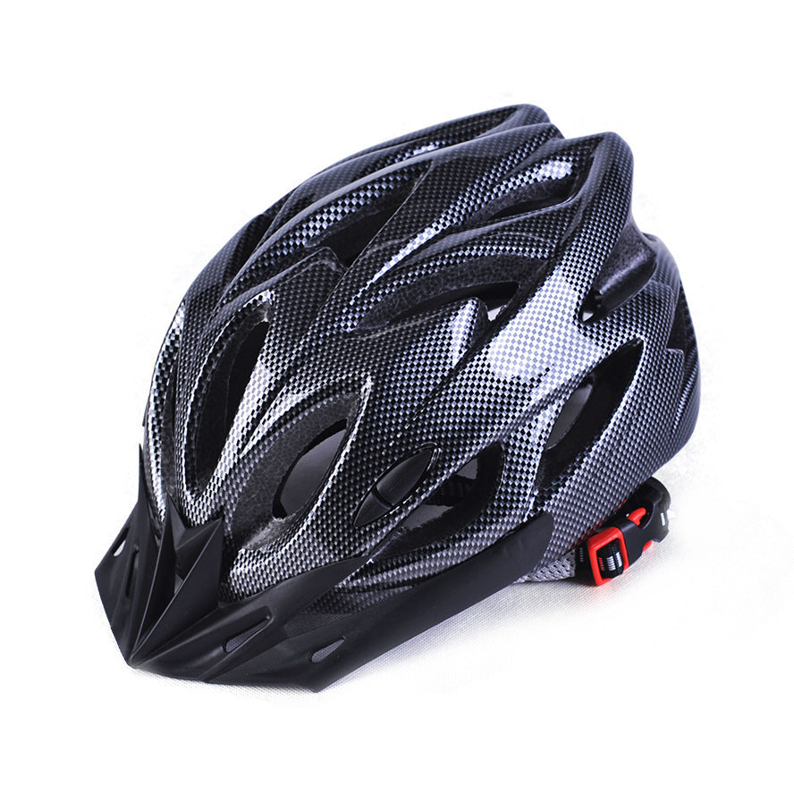 Casque de vélo-carbone noir-pc+eps-1 pièce