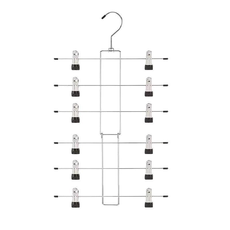Pantskirt multifonctions Clip entreposage ménager Hanger invisible en acier inoxydable Multi-la