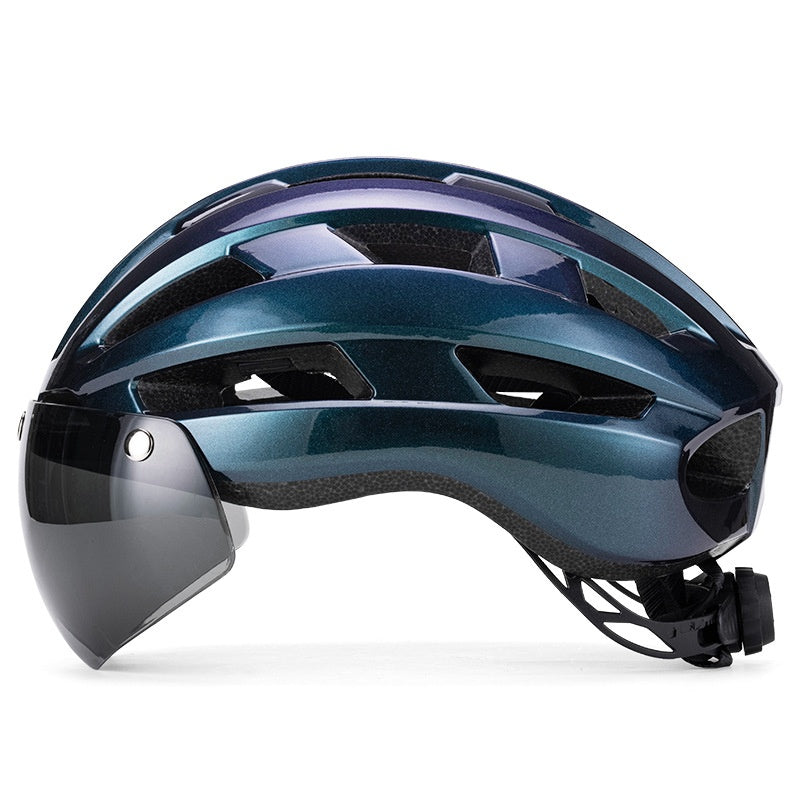 Gants d'aspiration magnétique Unisex Mountain Highway Couleur Changer le casque vélo