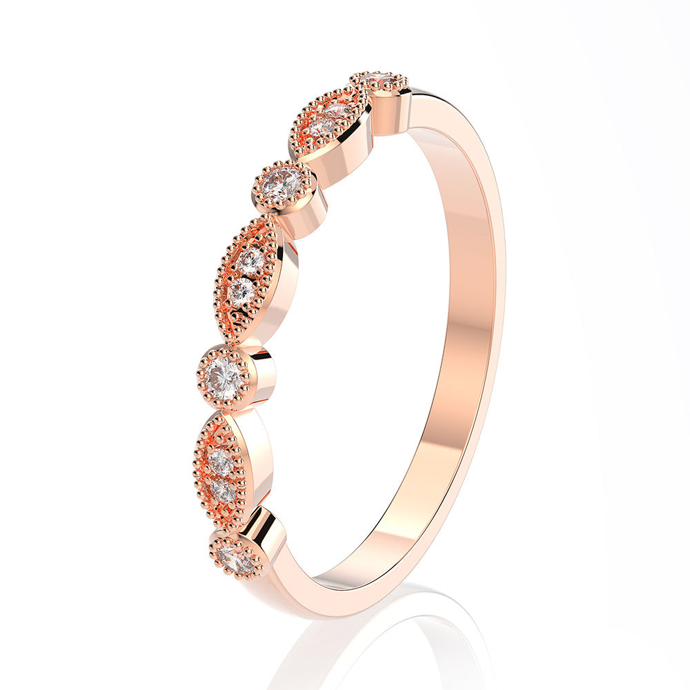 Couple simple Hipster Suit Ring
