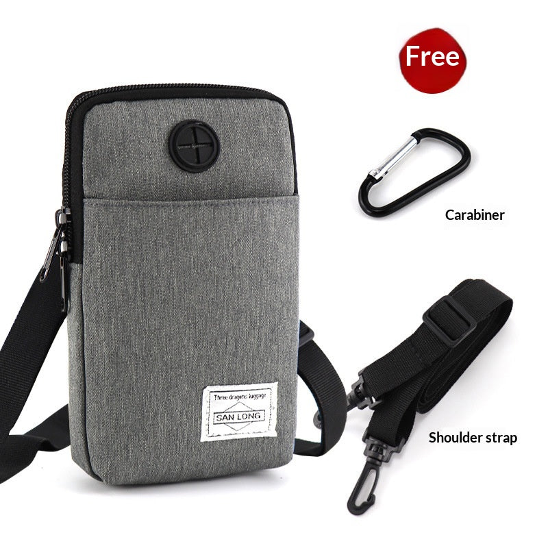 Oxford Cloth Waterproof Sport Outdoor Crossbody Phone Bag