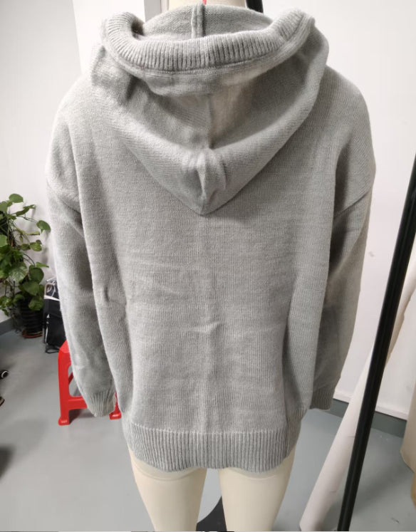 Pull à capuche élastique à capuche souple et souple de couleur solide mode avec capot