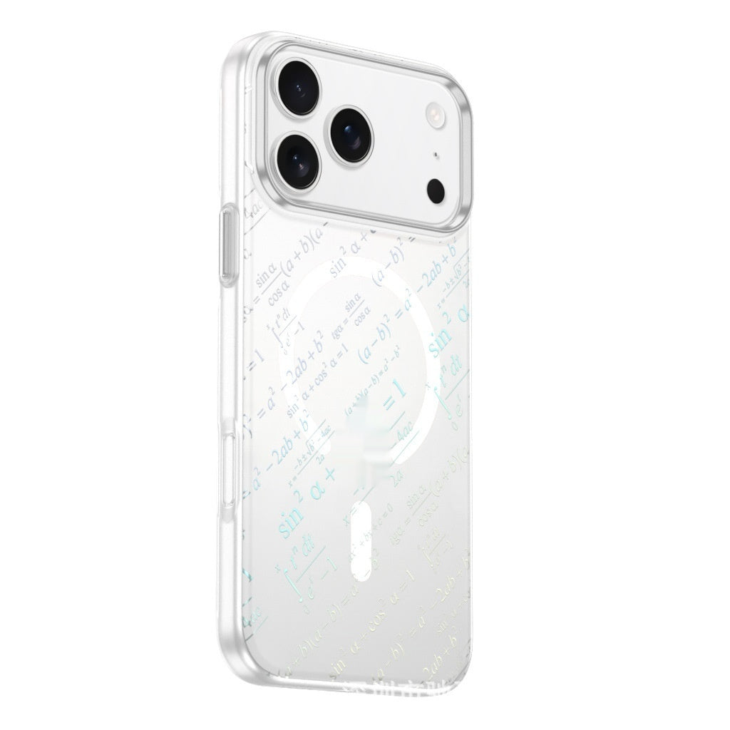 Magnetic Suction Phone Case Formule semi-transparente de protection anti-goutte