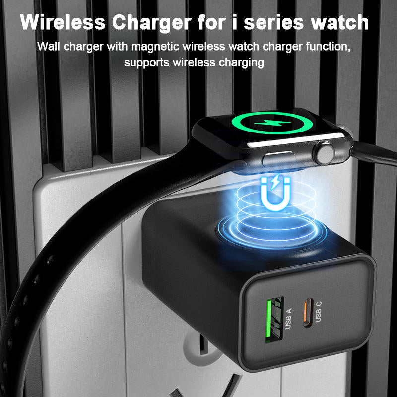 Adaptateur de charge sans fil pour téléphone et Smartwatch