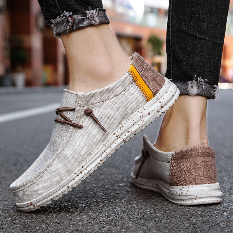 Toile Casual Chaussures Lightweight Slip-on Design pour porter sans effort