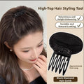 1pc Tall Skull Black Diamond Insert Comb