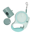 Leash de chien automatique rétractable avec lumière intégrée