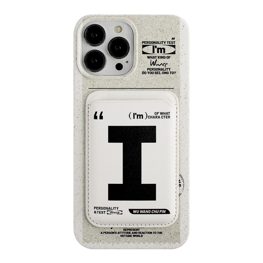 Cas de téléphone magnétique créatif biodégradable