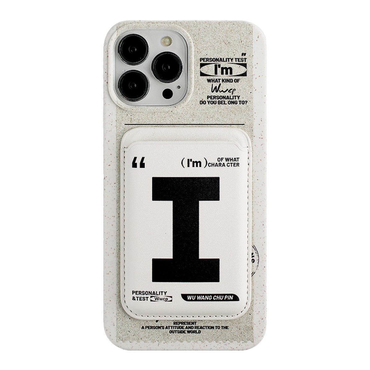 Cas de téléphone magnétique créatif biodégradable