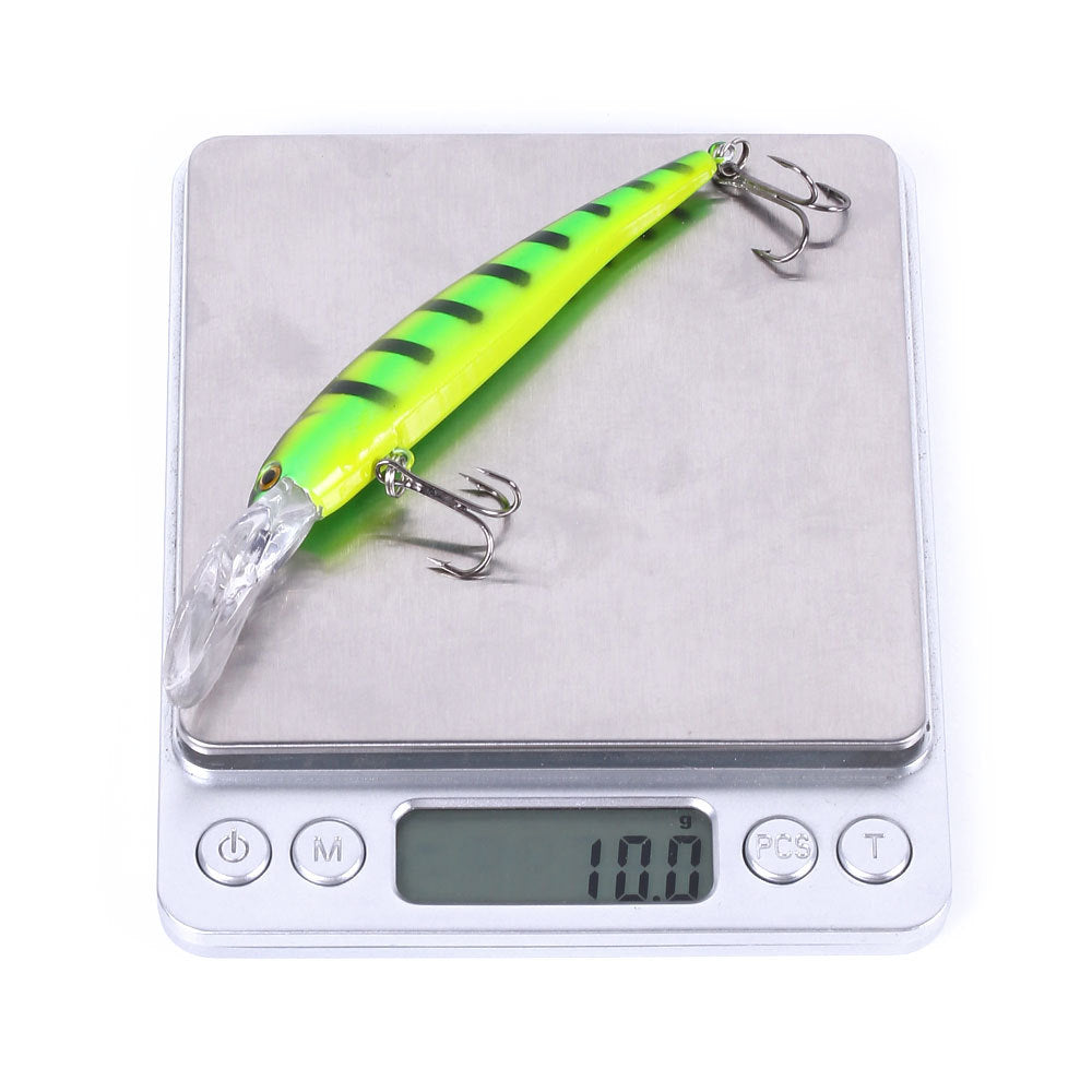Slow Sinking Mino 12.5cm 11g Biomimetic Long Range Minnow Lure Bait