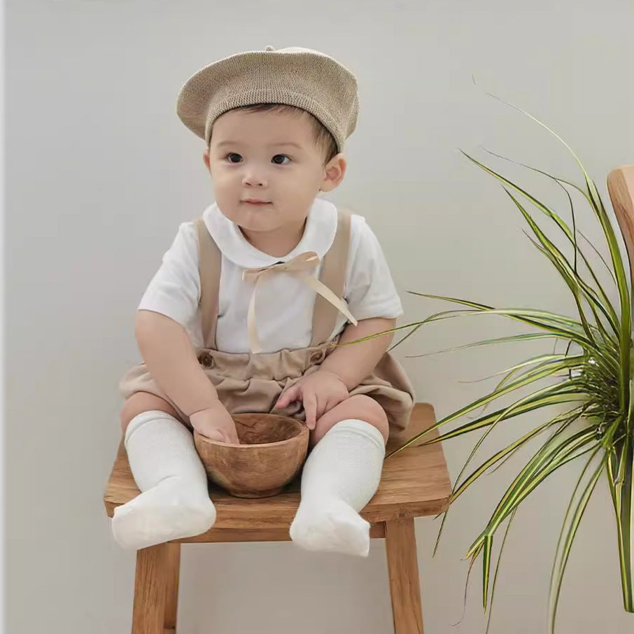 Ins Style Baby Shorts Baby British Style Pantalons Outwear