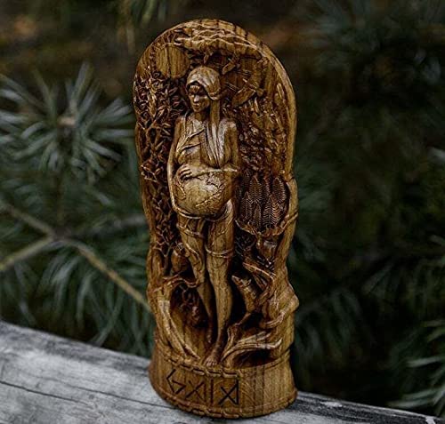 Greek Resin Goddess Statue Pagan Altar Garden Sculpture