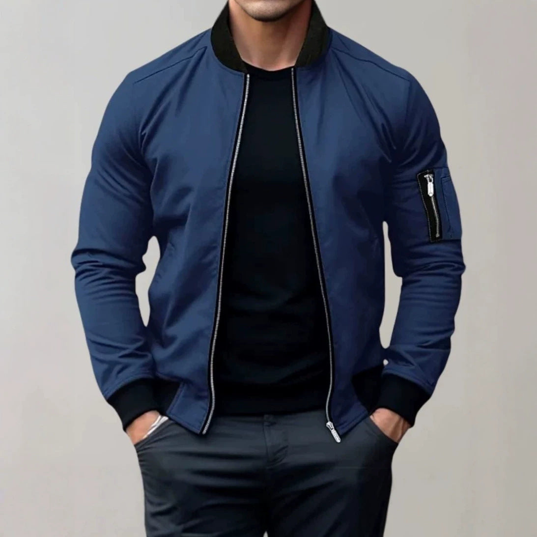 Veste décontractée mode Aviator homme