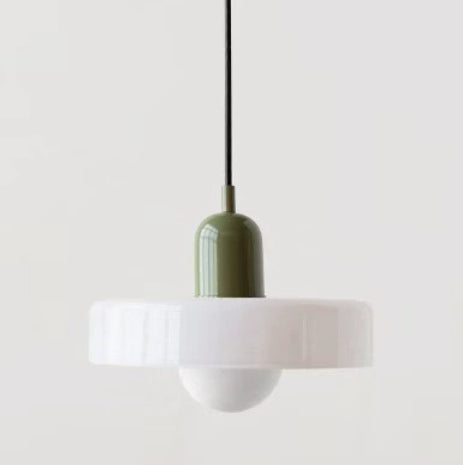 Simple Chandelier Creative Cream Style salon lampe en verre moderne