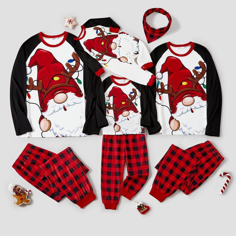 Ensemble de pajama de famille imprimé de Noël