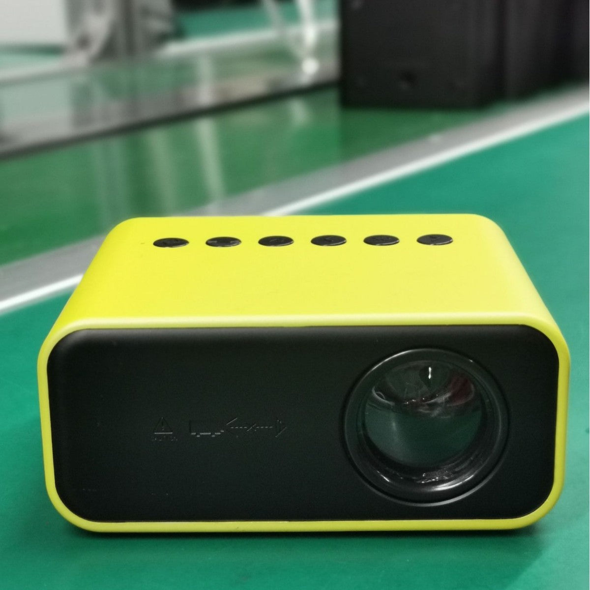 Mini projecteur LED - Édition Jaune