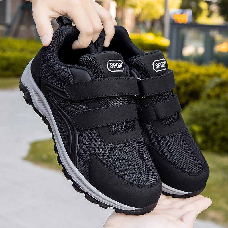 Chaussures de marche pour parents double-Velcro