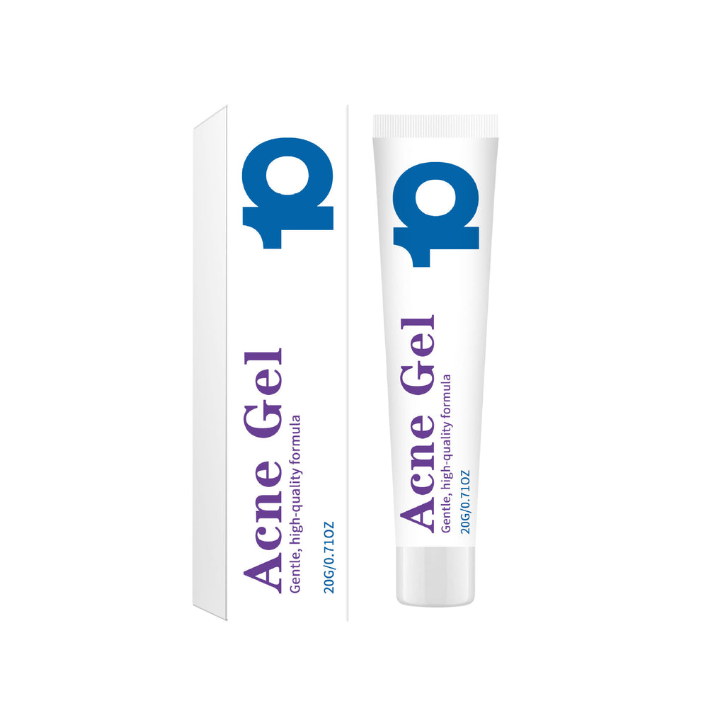 Gel apaisant pour l'acné et l'ablation