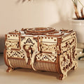 Modèle de Puzzle en bois 3D Kits Ancien Jewel Box Bricolage Maison Décoration Modèle Anniversaire Ou Christ