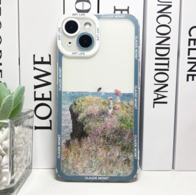 Peinture à l'huile créative Anti Drop Phone Case