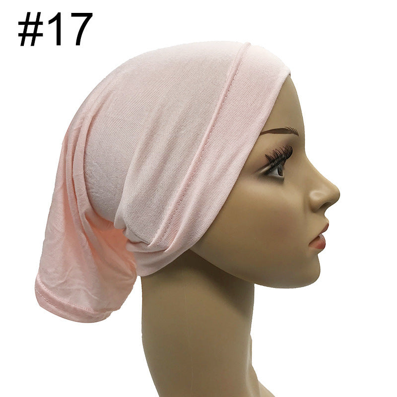 Chapeau tubulaire modulaire de base en couleur unie