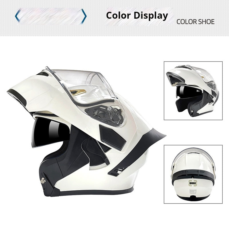 Personnalisé Big Tail Knight Sécurité Quatre saisons Casque universel