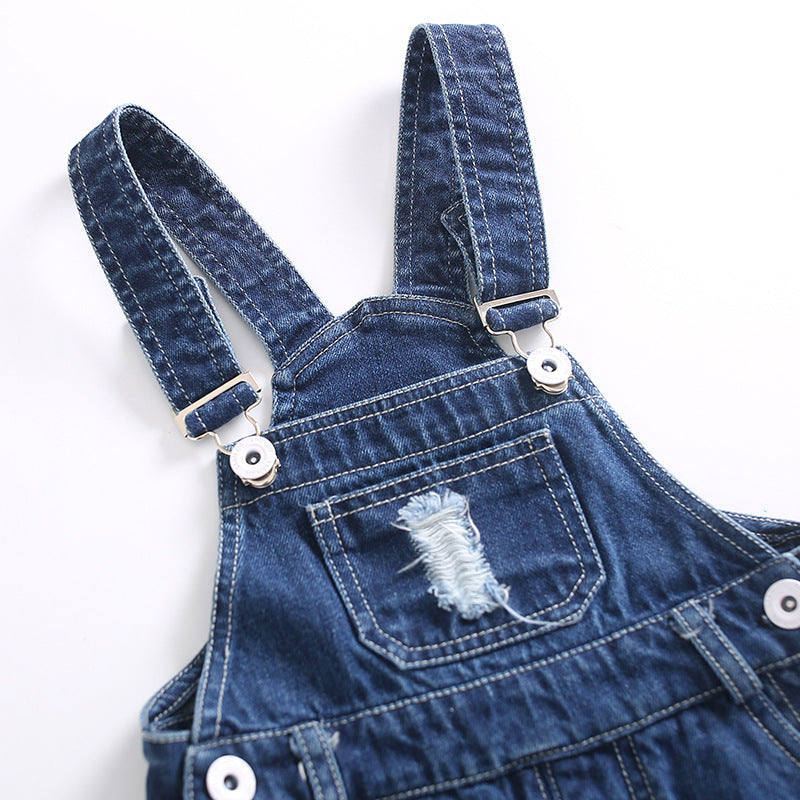 Pantalons de suspense en denim simple mode pour garçons