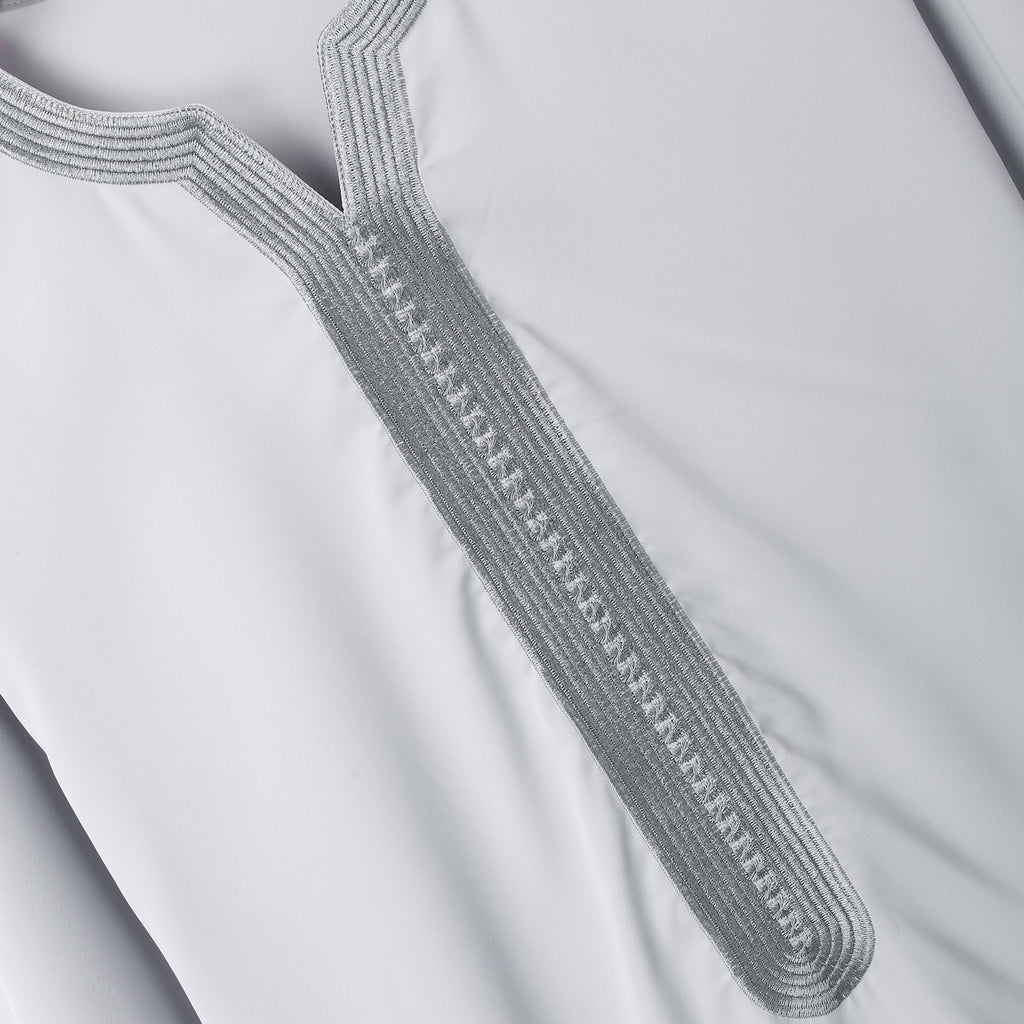 Fashion Nation Embroidered Dress for Men