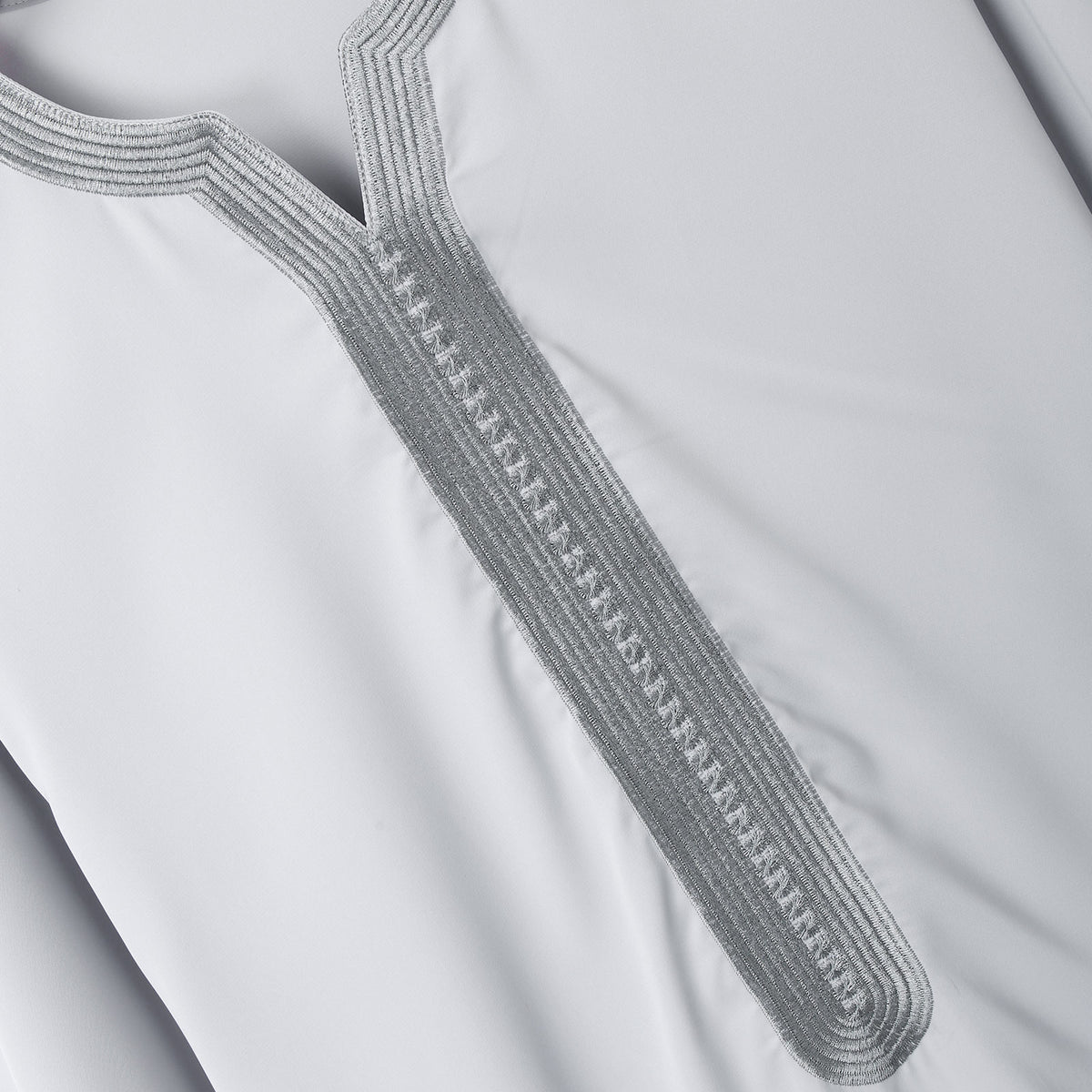 Fashion Nation Embroidered Dress for Men